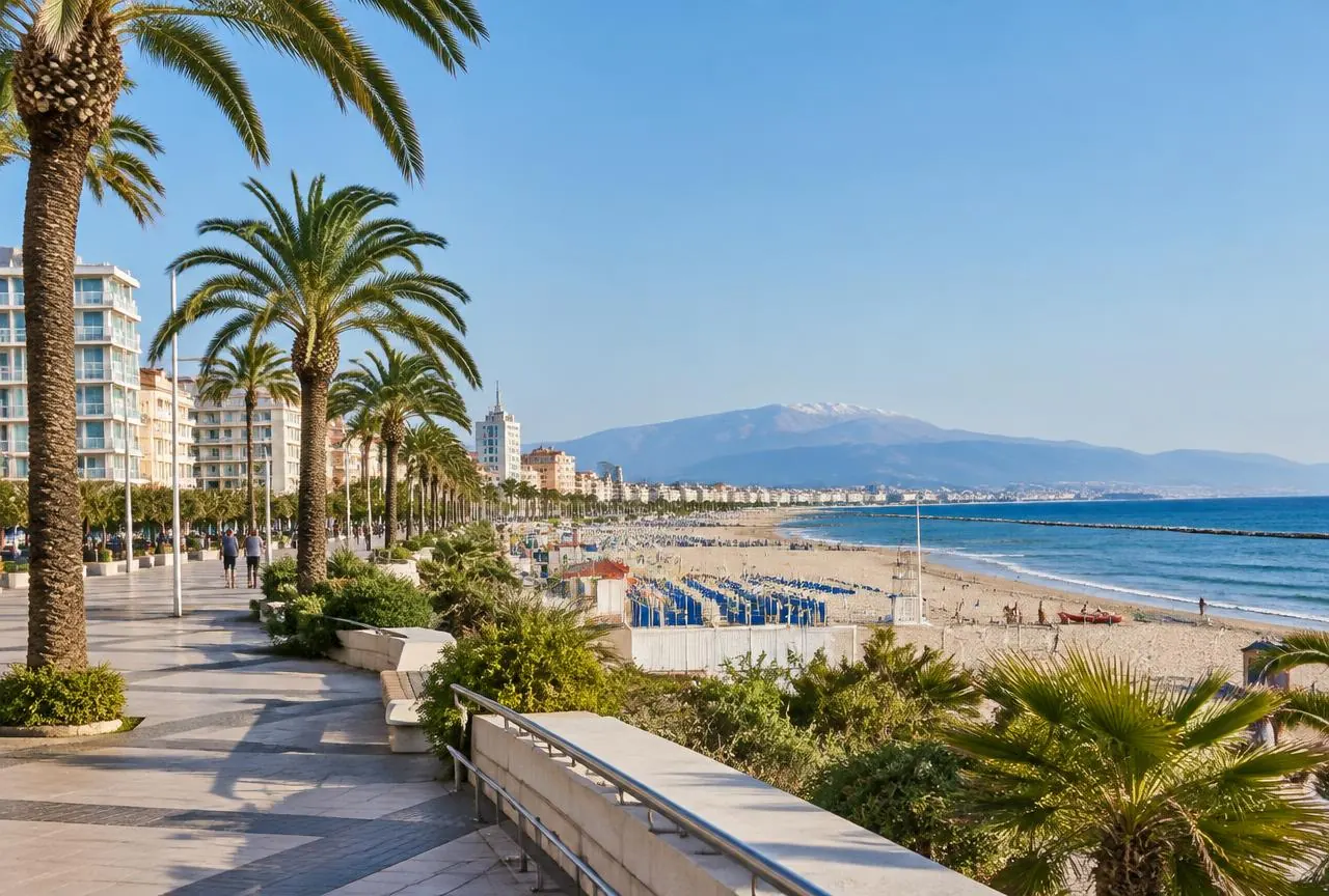Immagine illustrativa del lungomare di Pescara